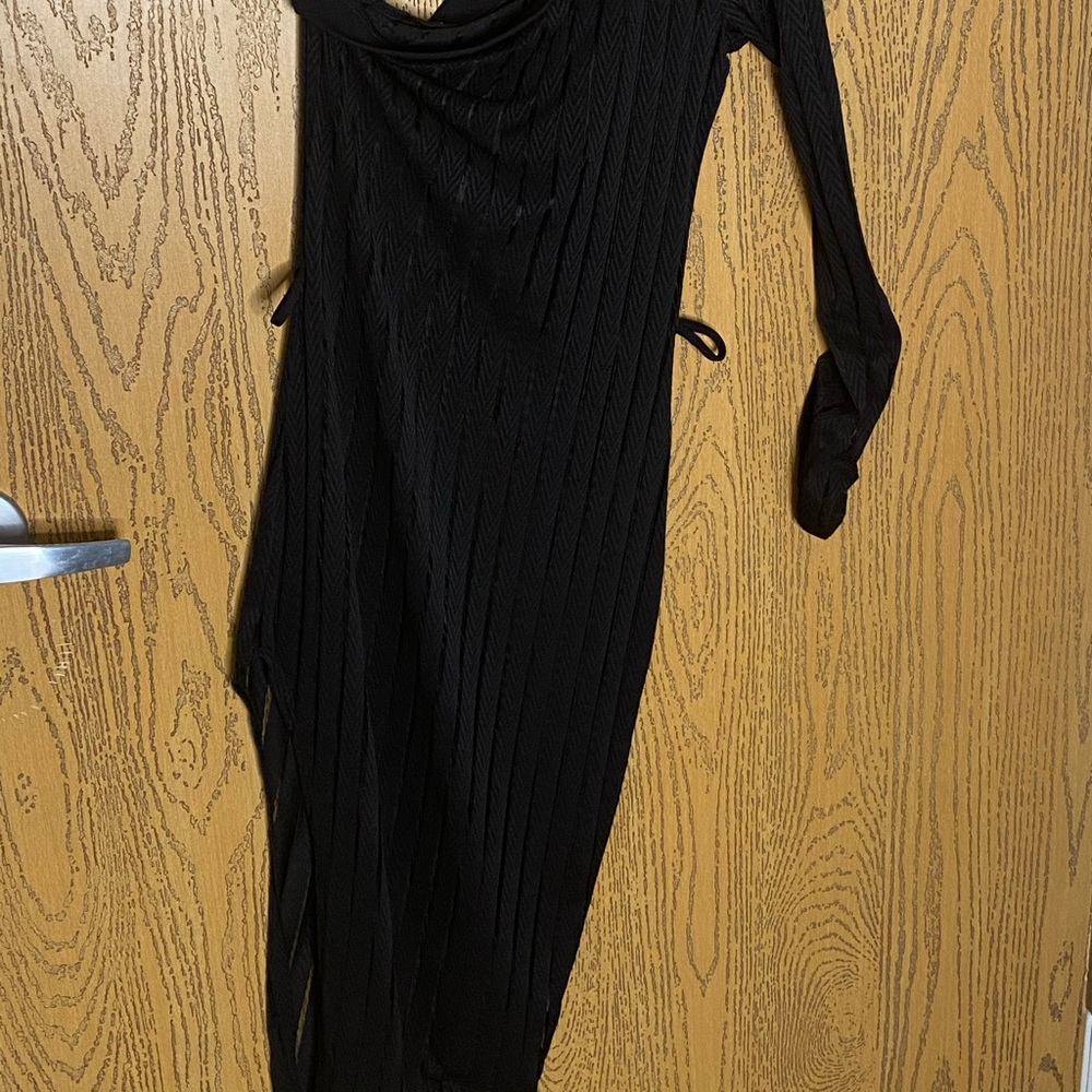 Cute black off the shoulder dress